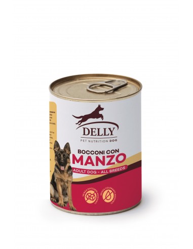 DELLYDOG Bocconi con Manzo (12 pz. x...