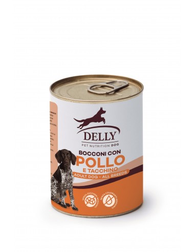 DELLYDOG Bocconi con Pollo e Tacchino...